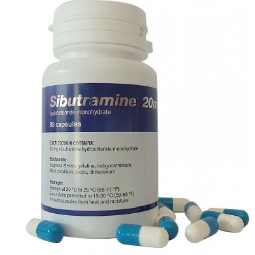 Reductil Sibutramine 30 caps X 30mg Abbott Lab