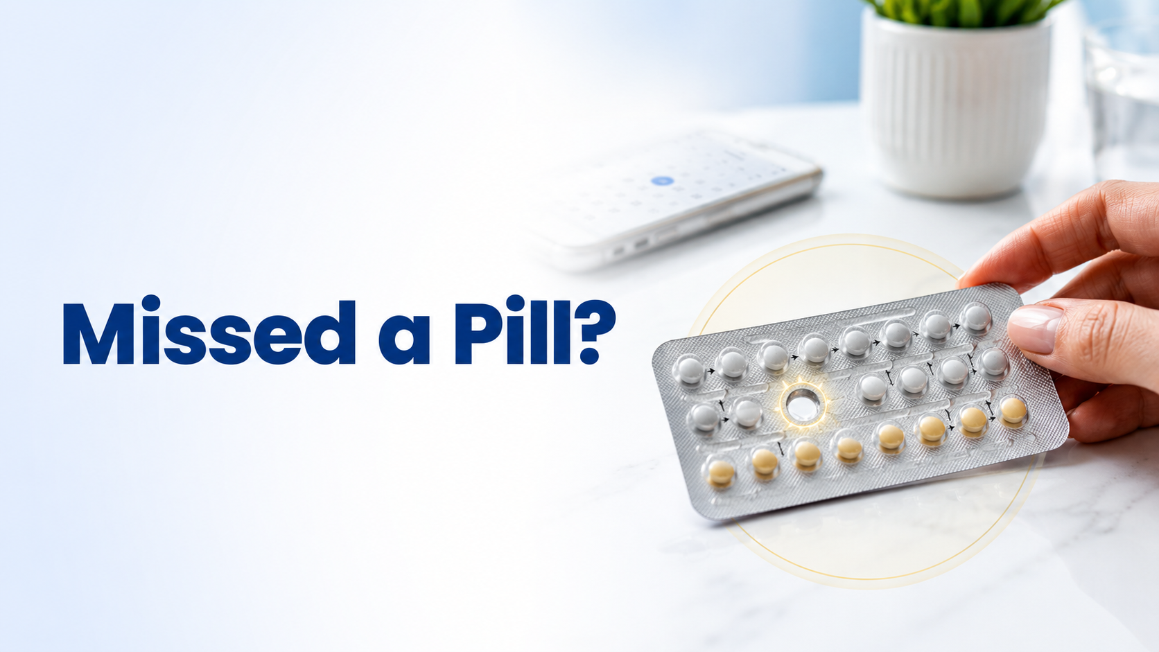 missed contraceptive pill Pharmacist explaining what to do after a missed contraceptive pill